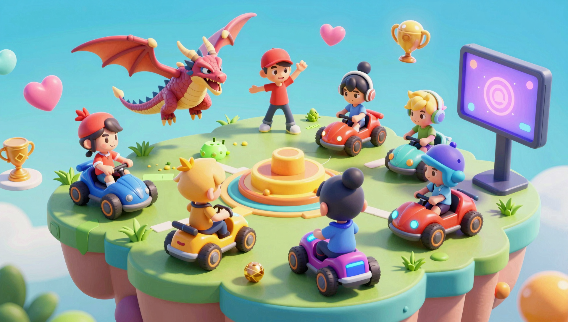 Toy Runner poster art used as a cover image for a guide to .io games you can play in a browser