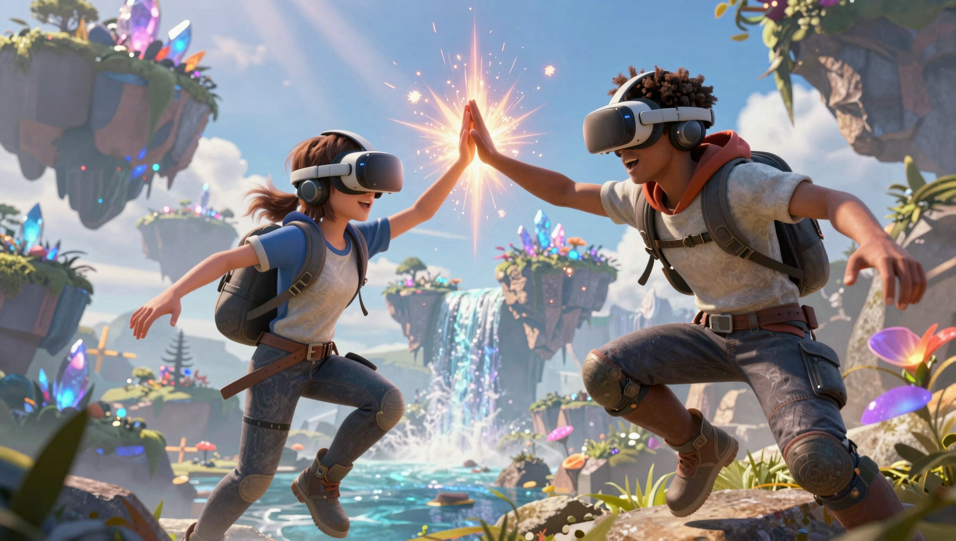 Mad Wheels poster art used as a cover image for a guide to multiplayer games on Meta Quest for friends